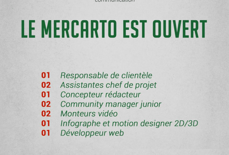 Offre d’emploi – ONE WAY AFRIQUE RECRUTE - 7 PROFILS