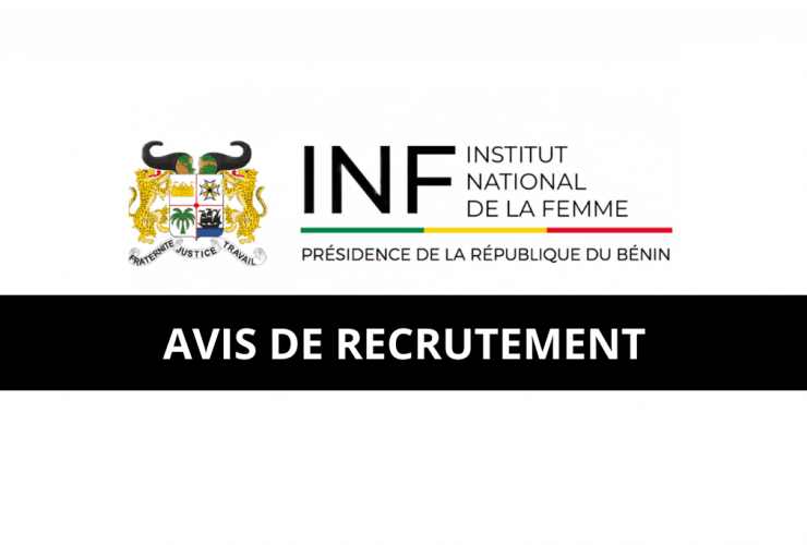 L’Institut National de la Femme (INF) recrute Des Points Focaux