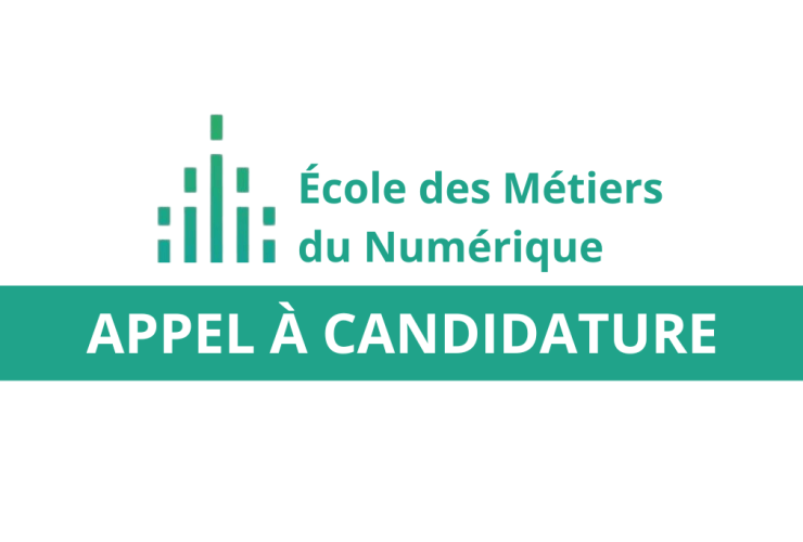 Appel à candidatures pour la sélection de Formateurs au profit de l’École des Métiers du Numérique