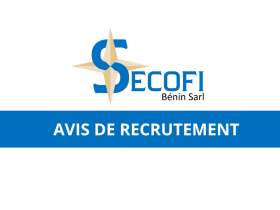 Offre d'emploi - Un (01) Auditeur Senior