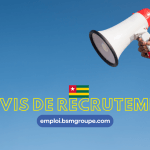 Avis de recrutement et offres d'emploi disponibles au Togo