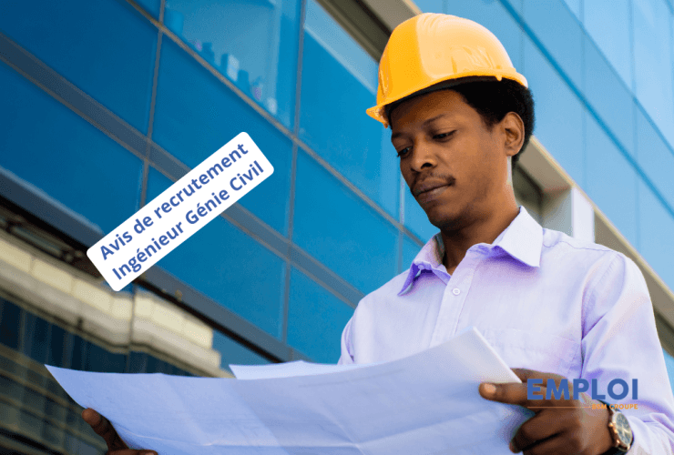 Offre d'emploi - Un (01) Ingénieur en génie civil