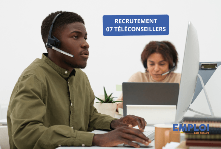Offre d'emploi - Sept (07) Téléconseillers