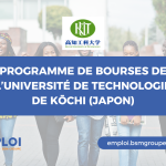 Programme de Bourses Doctorales de l’Université de Technologie de Kōchi – Japon (2026)
