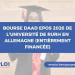 Bourse DAAD EPOS 2026 de l’Université de la Ruhr