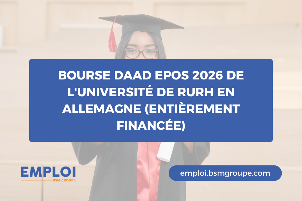 Bourse DAAD EPOS 2026 de l’Université de la Ruhr
